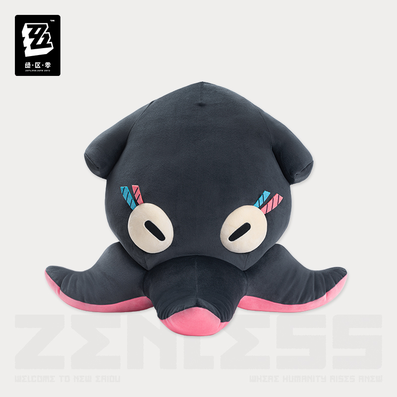Zenless Zone Zero Zenless Zone Zero Bangboo Octopus Plush Pillow