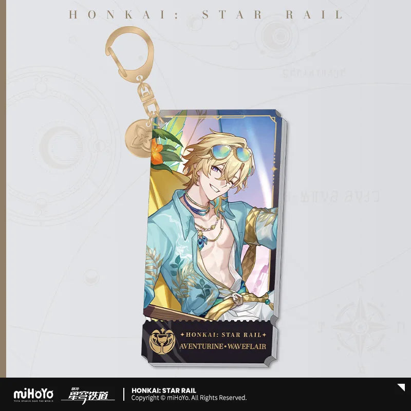 Character Portrait Series Acrylic Keychain