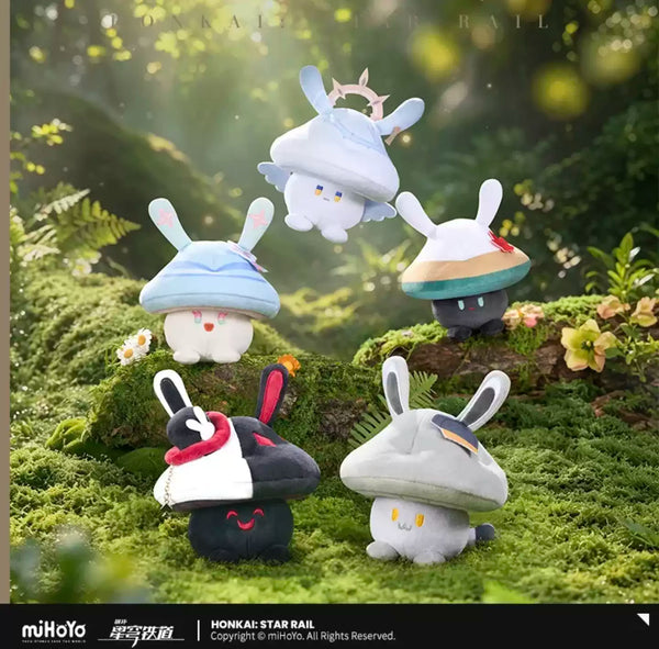 Honkai: Star Rail Cap & Cottontail Series Plush Toy Keychain