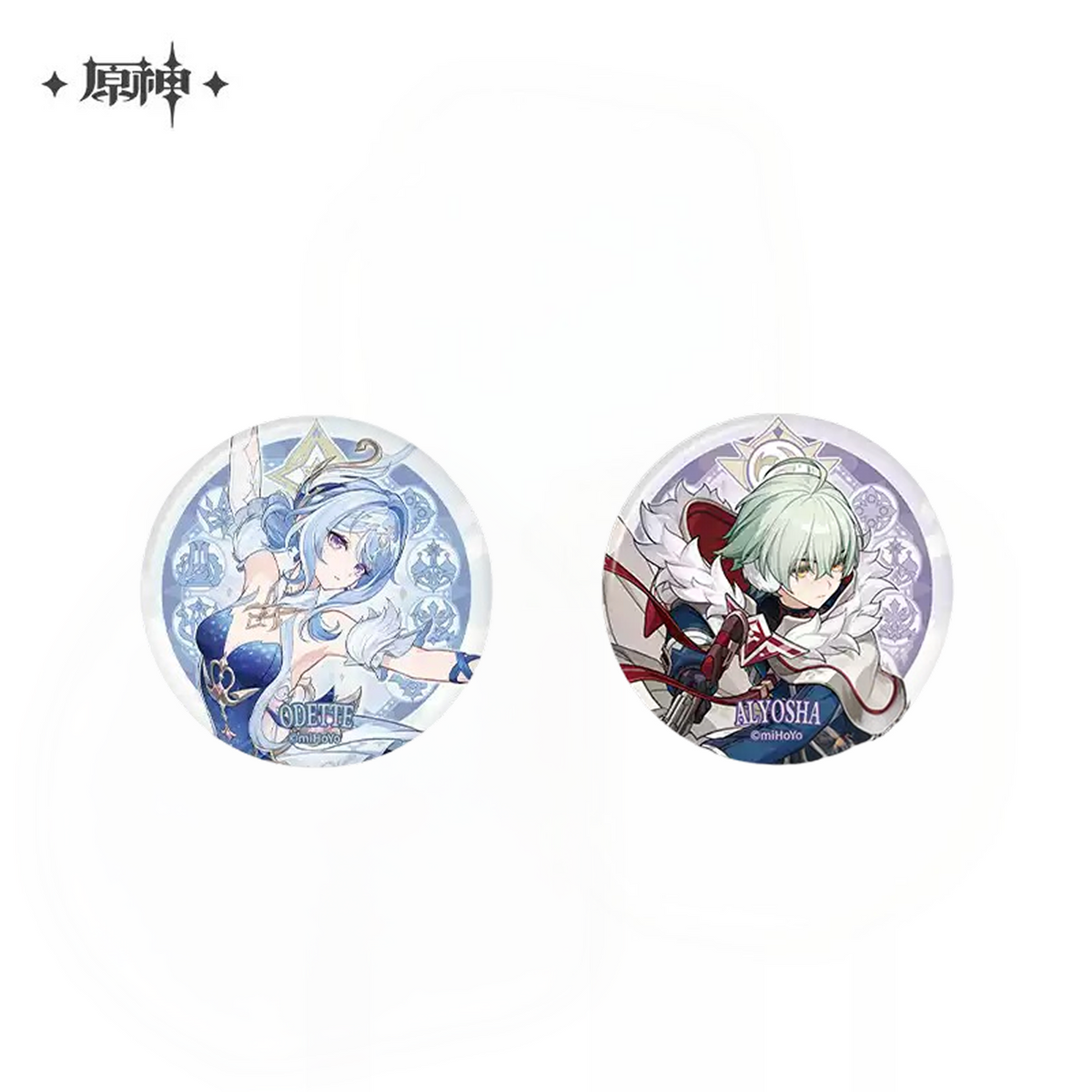 Genshin Impact Snezhnaya Theme Series‑Badge