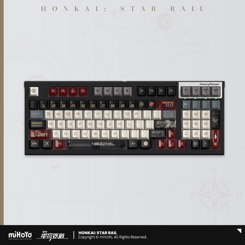 Boothill's fudgin' mechanical keyboard - Red Switch