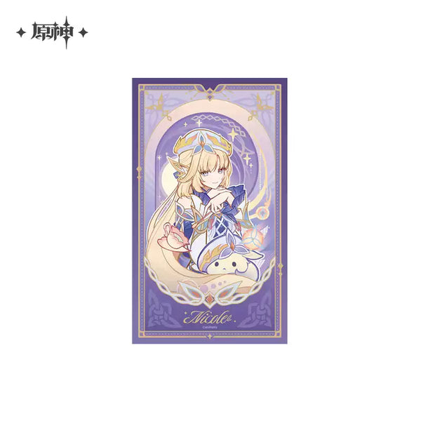 Genshin Impact Angel's Duty Series‑Faux‑Prism Collectible Card Set