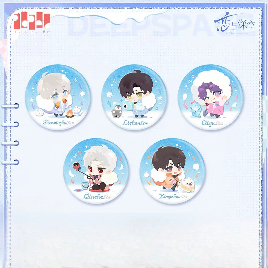 Winter Wanderings Series Tin Badge