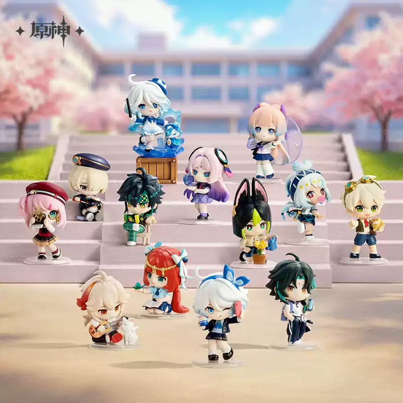 Genshin Impact Academy's Light & Shadow Poetry Chibi Series Figurine Blind Box POP MART