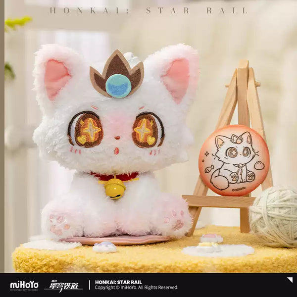 Honkai: Star Rail Lihua Cat Series Shoulder‑Sitting Plush Doll Yunli Ver.