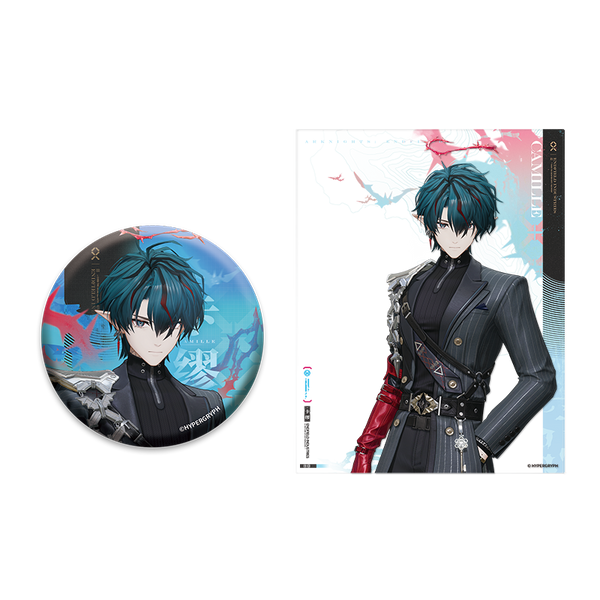 Arknights: Endfield Badge & Transparent Card Set – Camille