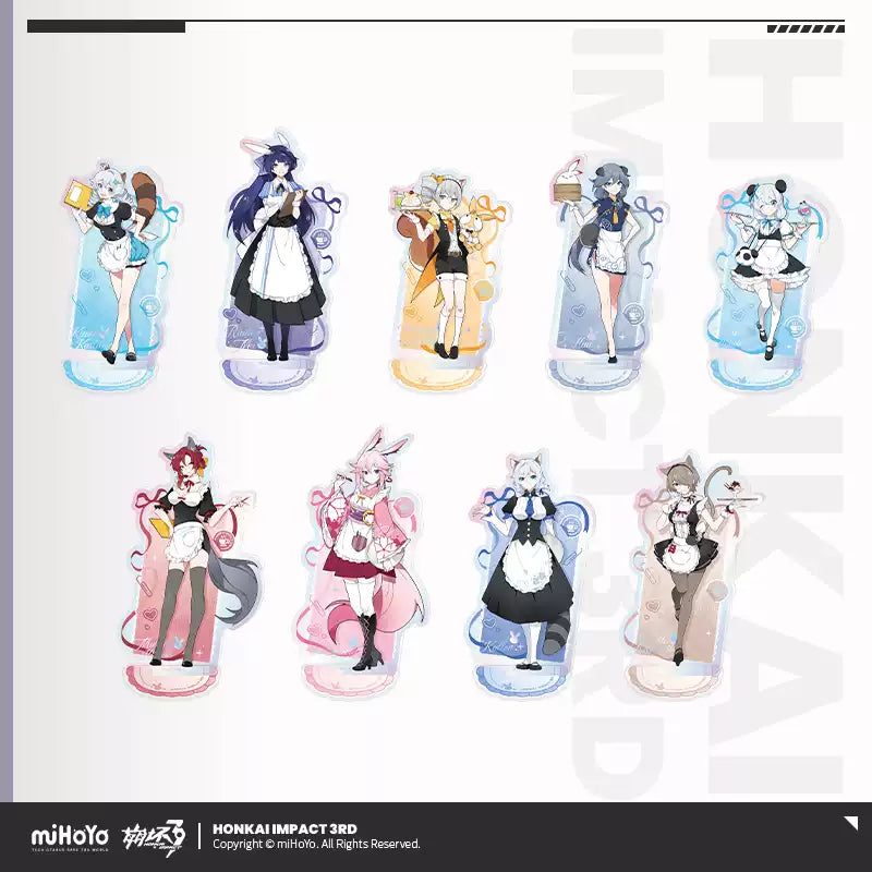 Fluffy Cafe Series Acrylic Character Stand