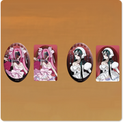 `ALIEN STAGE Zombie Stage : Fading Youth Series Badge & Card Set`