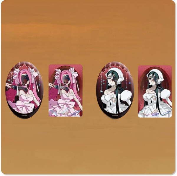 `ALIEN STAGE Zombie Stage : Fading Youth Series Badge & Card Set`