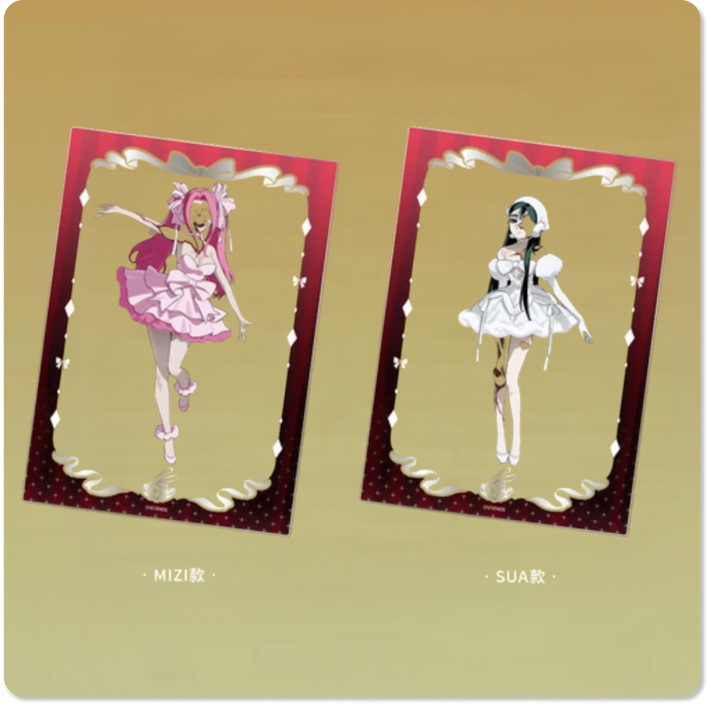 Alien Stage Zombie Stage : Fading Youth Series Acrylic Transparent Card