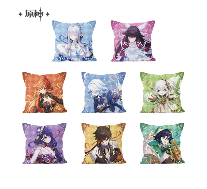 Genshin Impact Anniversary Celebration Series Pillowcase - 6th Anniversary