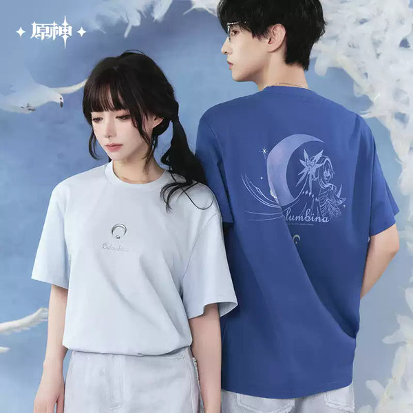 Genshin Impact Columbina Impression Series Relaxed‑Fit Short‑Sleeve T‑Shirt