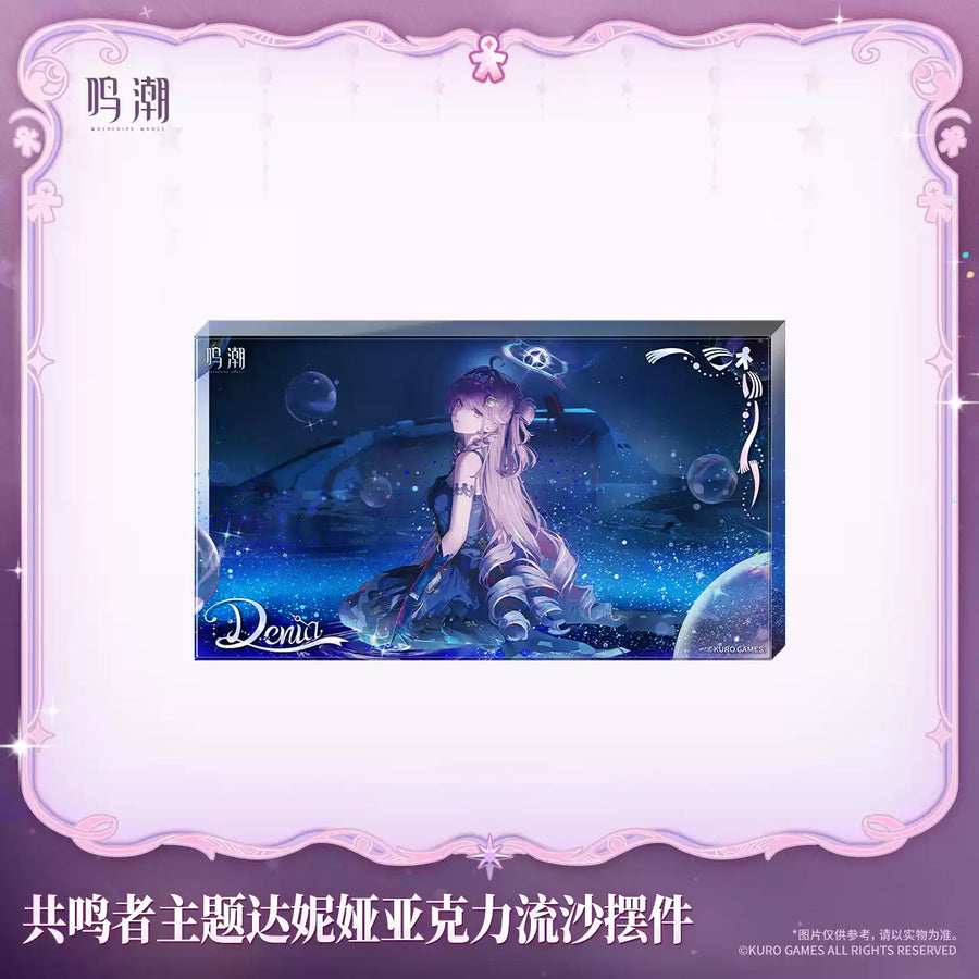 Wuthering Waves Resonator Themed Denia Acrylic Quicksand Block