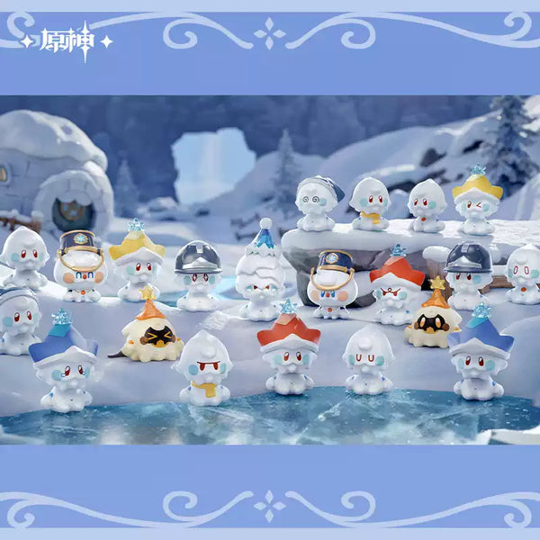 Genshin Impact Frost Sprite of Snezhnaya Series Mini Figure Blind Box
