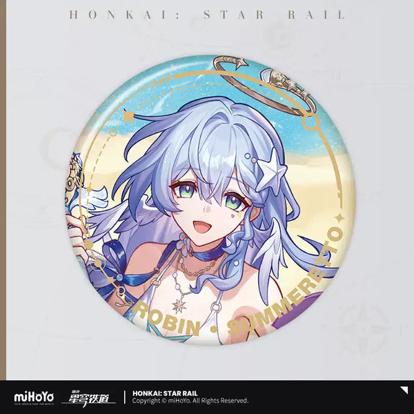 Honkai: Star Rail Character Portrait Series Tinplate Badge