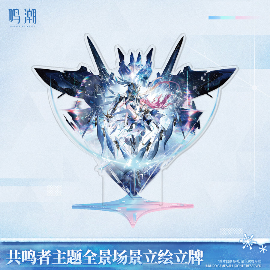 Resonator Themed Panoramic Splash Art Standee