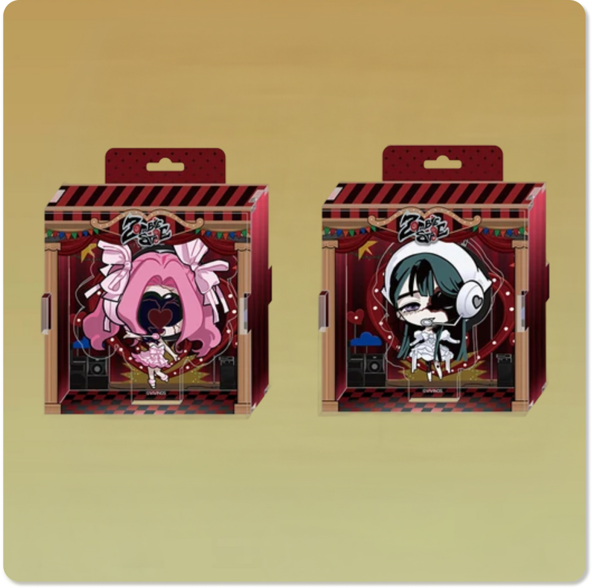 Alien Stage Zombie Stage : Fading Youth Series Chibi Acrylic Charm Box