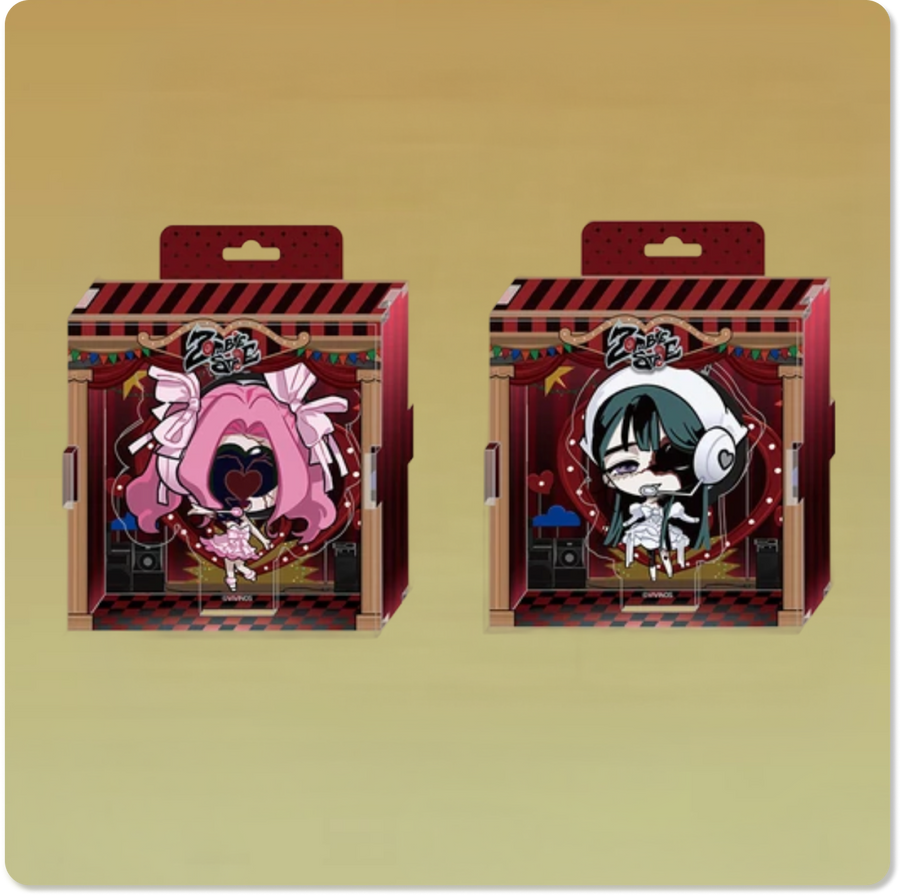 Zombie Stage : Fading Youth Series Chibi Acrylic Charm Box