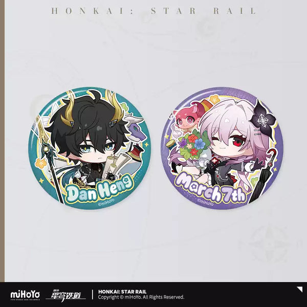 Honkai: Star Rail Autumn Celebration Series Chibi Tin Badge