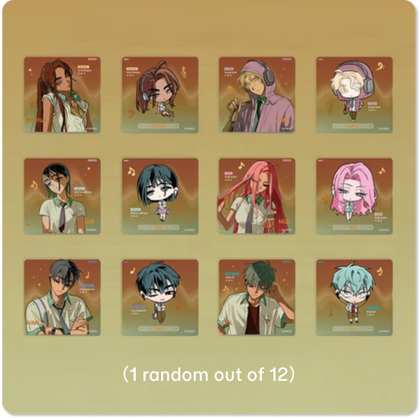 Alien Stage Zombie Stage : Fading Youth Series Acrylic Coaster Full Box (12 Styles Total)