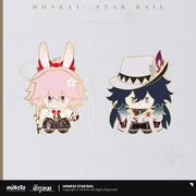 Honkai: Star Rail Chibi Series Metal Badge