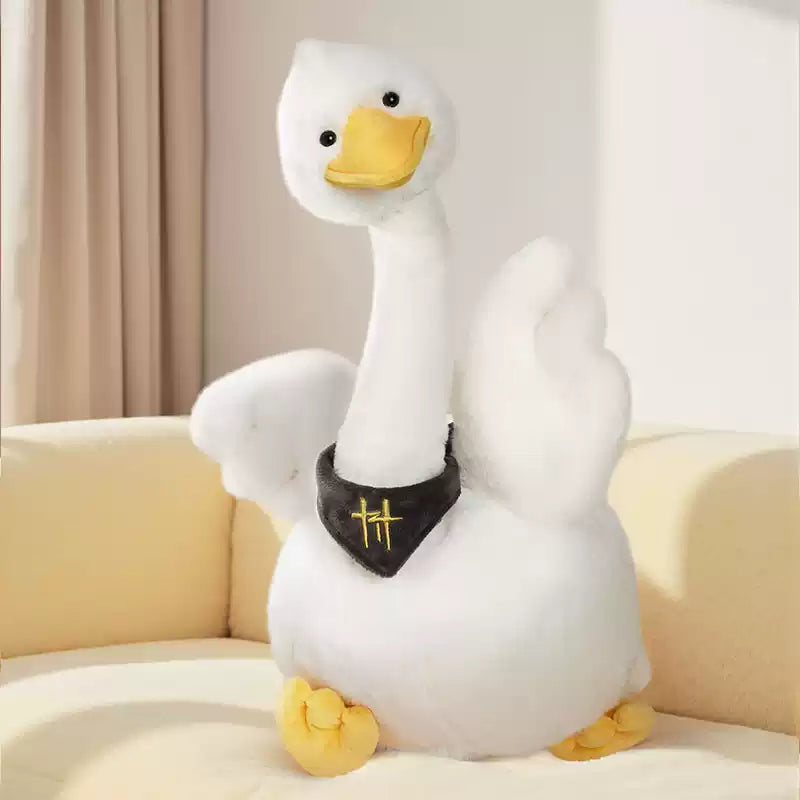 Cute Where Winds Meet "Unprovokable Goose" Soft Plush Doll Collectible Stuffed Toy