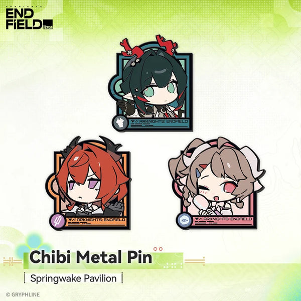 Arknights: Endfield Q Metal Badge - Spring Dawn Pavilion