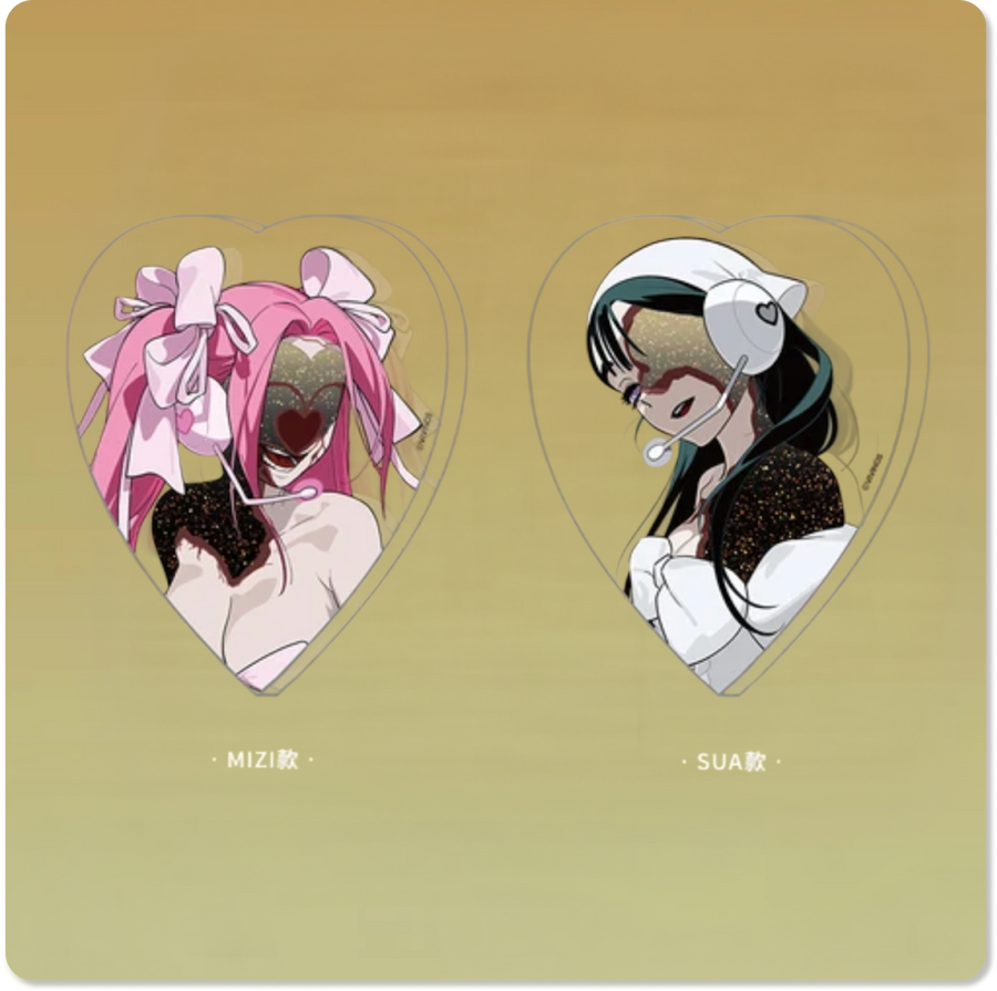 Zombie Stage : Fading Youth Series Oil‑Injected Acrylic Ornament‑Character Ver.
