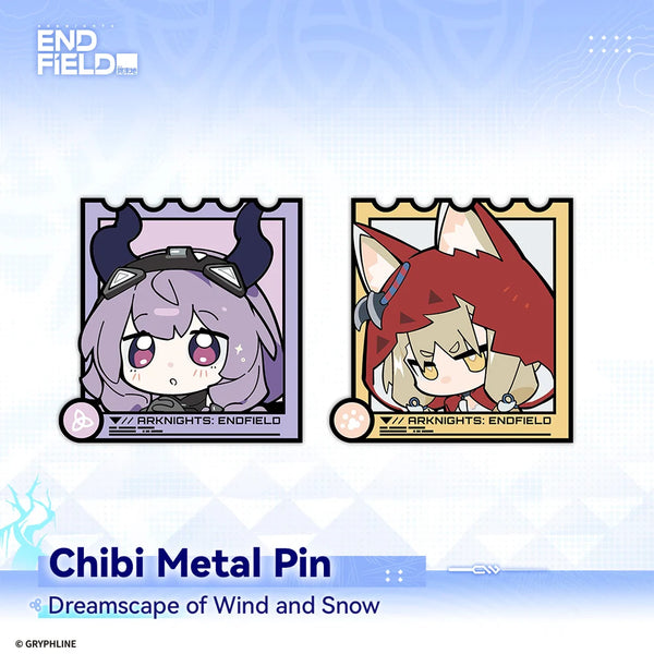 Arknights: Endfield Chibi Metal Badge