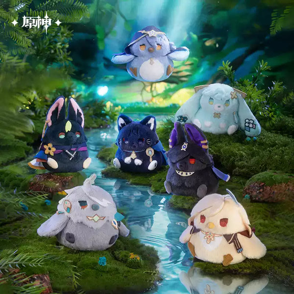 Genshin Impact Original Pet Rice‑Ball Reunion Series‑Plush Charm