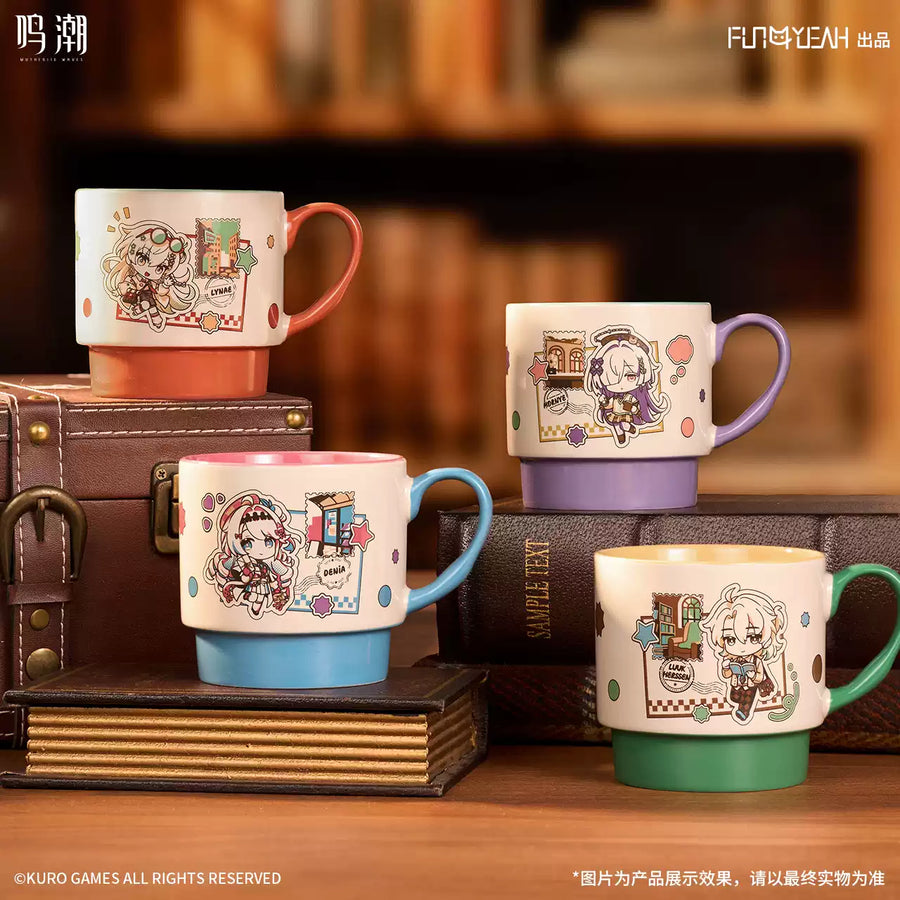 Sound‑Tide Letter Series Ceramic Mug