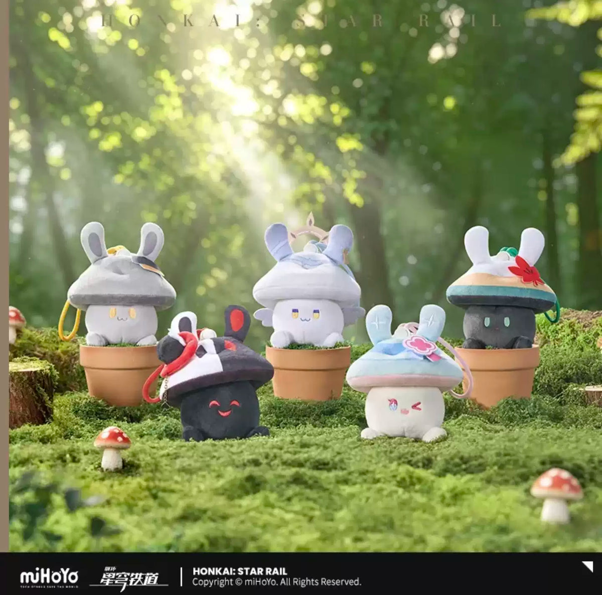 Honkai: Star Rail Cap & Cottontail Series Plushie Headphone Case