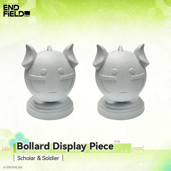 Stone Pier Ornament - Wisdom And Bravery