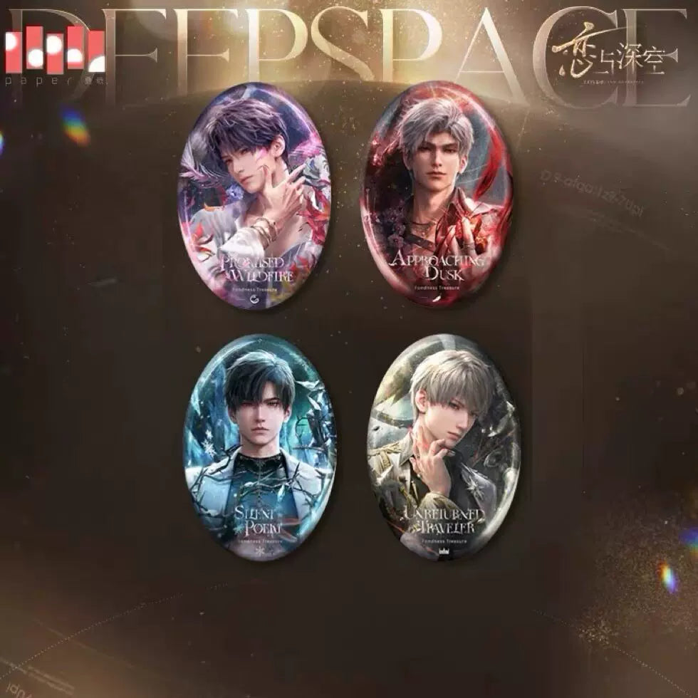 Love and Deepspace Fondness Treasure Series Tin Badge