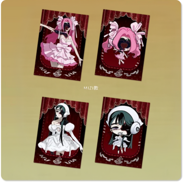Alien Stage Zombie Stage : Fading Youth Series Polaroid‑Style Collectible Card Set