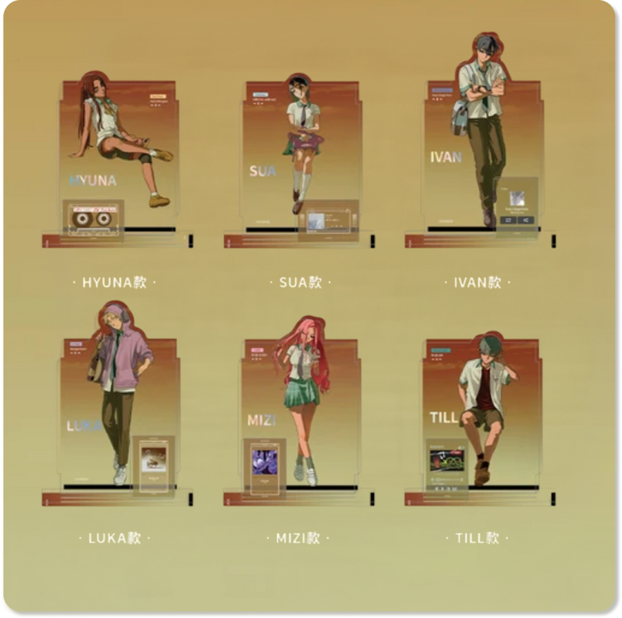 Zombie Stage : Fading Youth Series Acrylic Standee