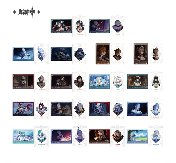 Genshin Impact Sudden Snow Series - Collectible Card Set