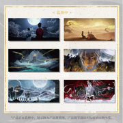 Exquisite Where Winds Meet Moon‑Over‑Chang’an Postcard Set 12Pcs Collectible Game Art Postcards