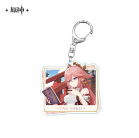 Acrylic Pendant - GI - Yae Miko - 6942421101840