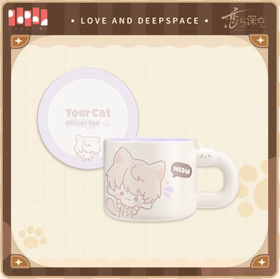 Love and Deepspace Cat Miss U Series Mug