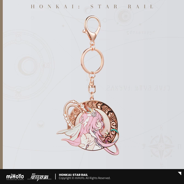 Honkai: Star Rail Cyrene Impression Series Liquid Glitter Metal Charm