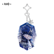 Pulcinella Acrylic Charm