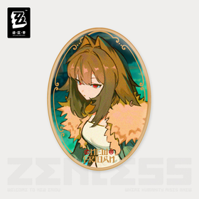 Concerto Frequency Series On the Precipice of the Abyss Tinplate Badge