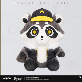 Raccoon Sitting Plush Toy Series