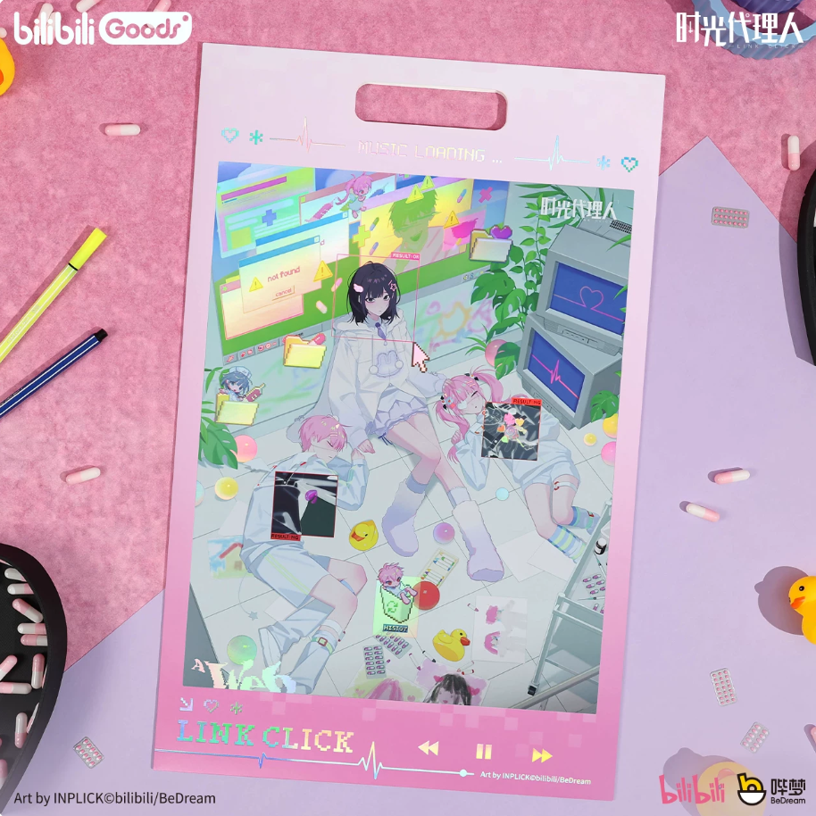 bilibiliGoods Link Click Animation Dream Out! Series A Web of Lies KV Collectible Poster