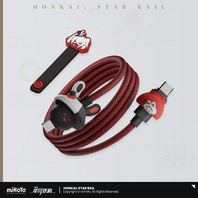 Honkai: Star Rail Unreal Banger Sparxie & Sparkle Data Cable