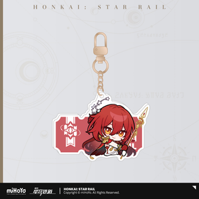 PomPom's Exhibition Hall Series Emoji Acrylic Keychain