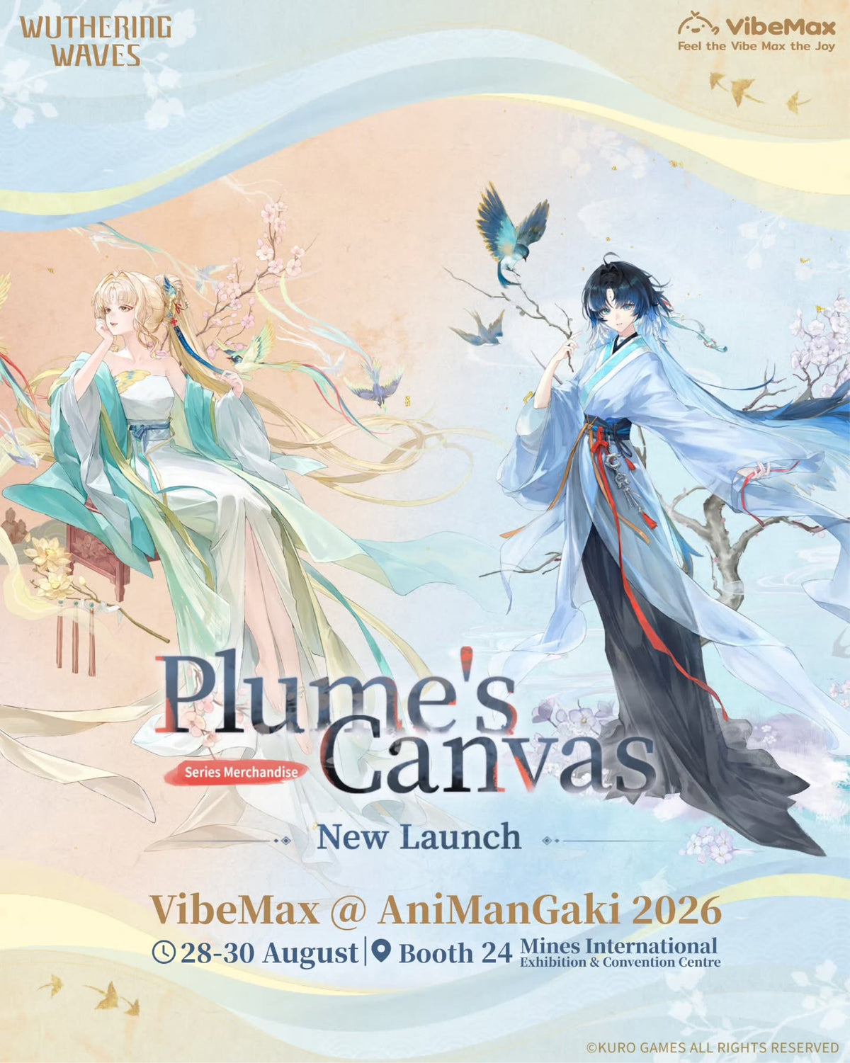Wuthering Waves Plume’s Canvas Series @ AniManGaki 2026! 