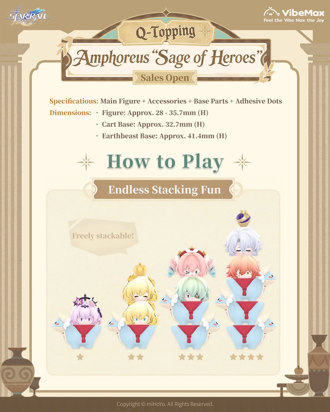 Honkai: Star Rail - Amphoreus Heroes Q-Topping！