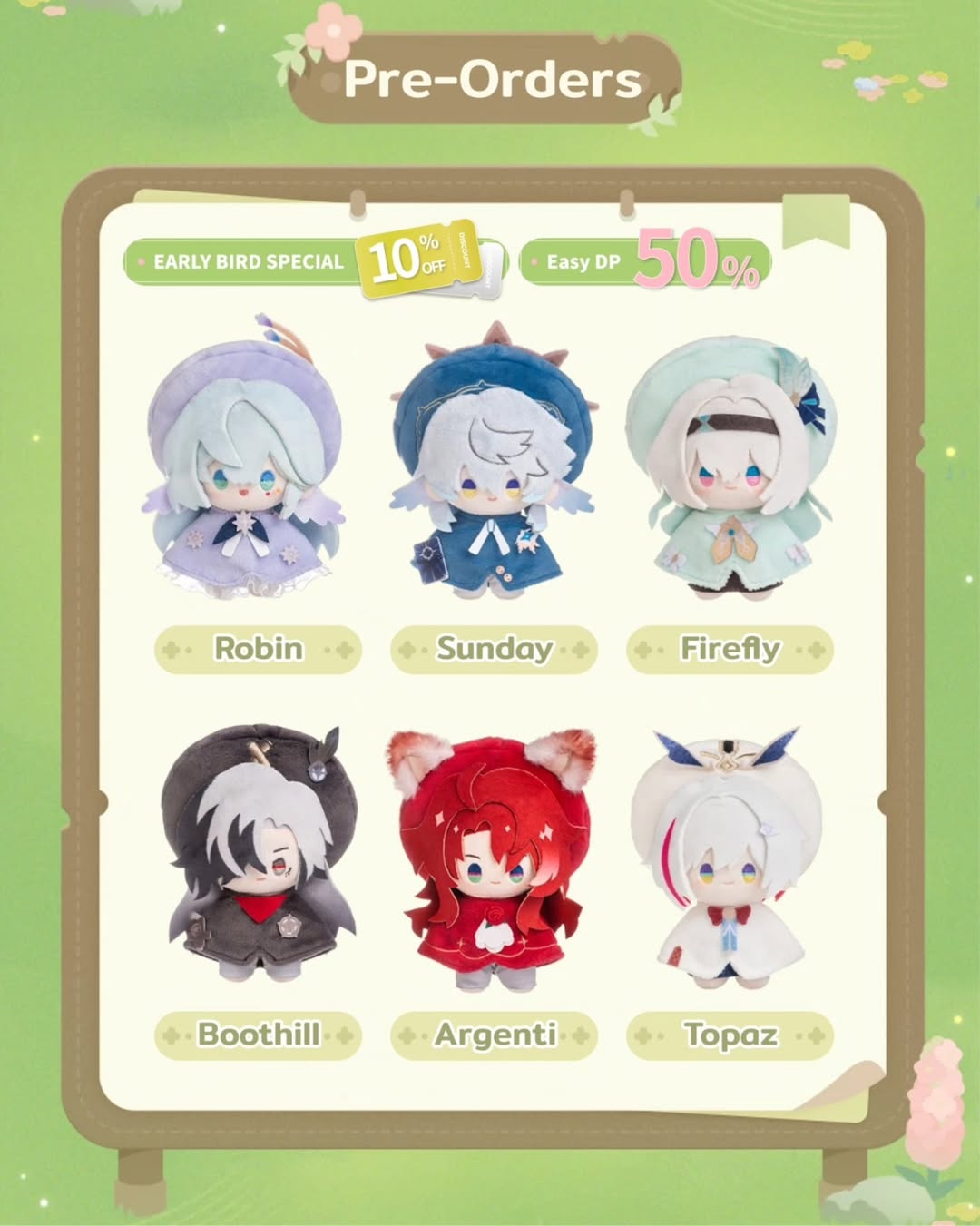 Honkai: Star Rail Seasonal Doll Series Merch
